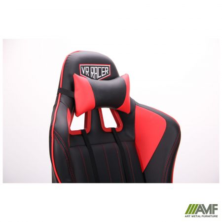 Фото 8 - Кресло VR Racer Shepard черный/красный 