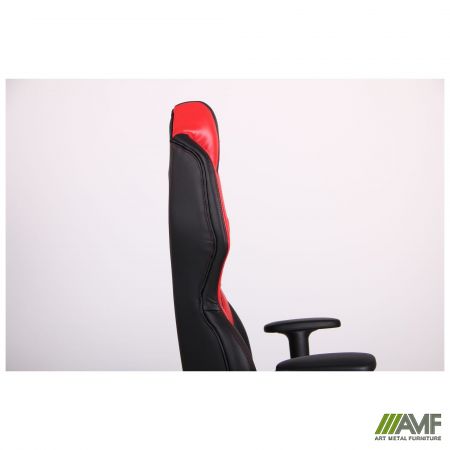Фото 13 - Кресло VR Racer Atom черный, PU черный/красный