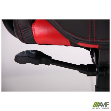Фото 16 - Кресло VR Racer Atom черный, PU черный/красный