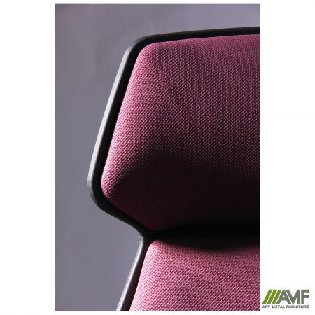 Фото 8 - Крісло Concept чорний, тк.пурпурний 