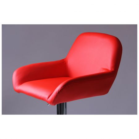 Фото 5 - Барный стул Juan красный