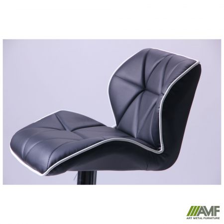 Фото 5 - Барный стул Vensan черный