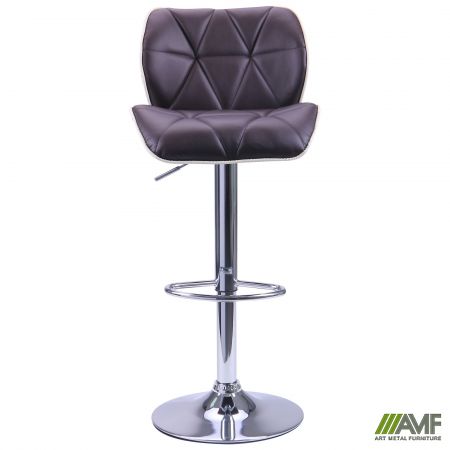 Фото 3 - Барный стул Vensan коричневый