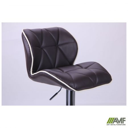 Фото 5 - Барный стул Vensan коричневый