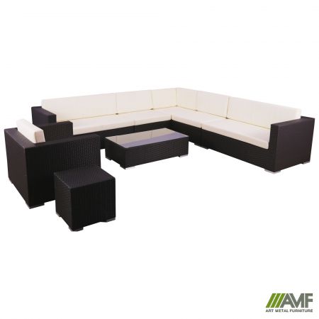 Фото 1 - Комплект мебели Puerto из ротанга Elit (SC-B6017) Brown MB1034 ткань A13815