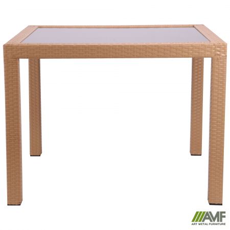 Фото 3 - Комплект мебели Samana-4 из ротанга Elit (SC-8849-S2) Sand AM3041 ткань A14203