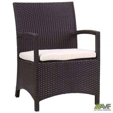 Фото 10 - Комплект мебели Bavaro из ротанга Elit (SC-A7428) Brown MB1034 ткань A13815 