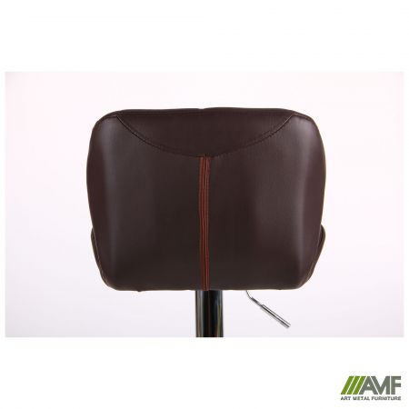 Фото 15 - Барный стул Vensan коричневый без канта