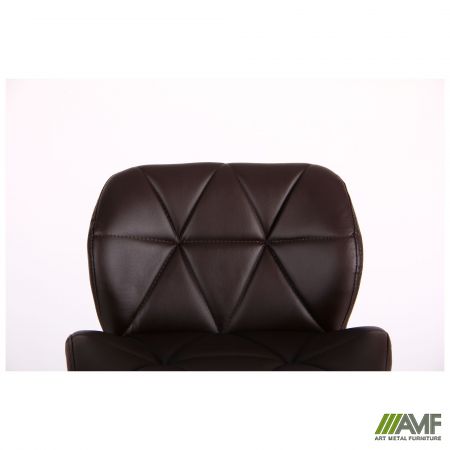 Фото 6 - Барный стул Vensan коричневый без канта