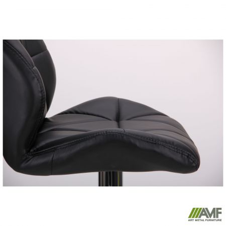 Фото 12 - Барный стул Vensan черный без канта