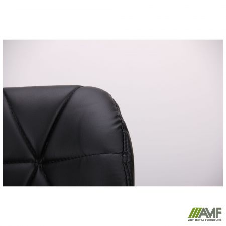 Фото 16 - Барный стул Vensan черный без канта