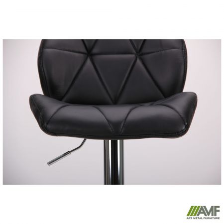 Фото 6 - Барный стул Vensan черный без канта