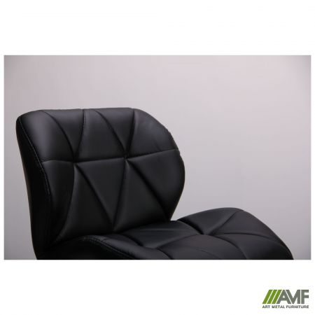 Фото 9 - Барный стул Vensan черный без канта
