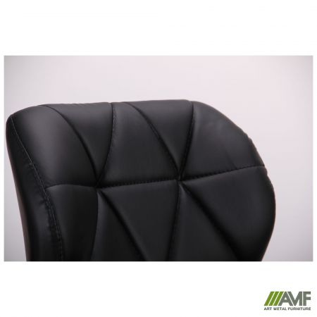 Фото 10 - Барный стул Vensan черный без канта