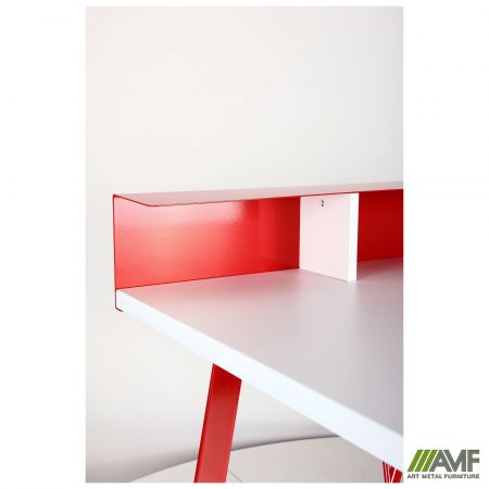 Фото 6 - Комп'ютерний стіл Mayakovsky ST-S1803 1200*600*865 червоний 9898/білий F123 