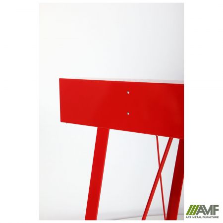 Фото 10 - Комп'ютерний стіл Mayakovsky ST-S1803 1200*600*865 червоний 9898/білий F123 