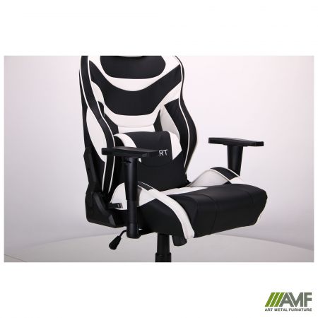 Фото 8 - Кресло VR Racer Expert Virtuoso черный/белый 