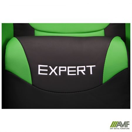 Фото 13 - Кресло VR Racer Expert Champion черный/зеленый 