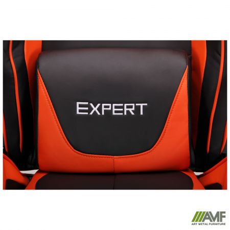 Фото 13 - Кресло VR Racer Expert Genius черный/оранжевый 