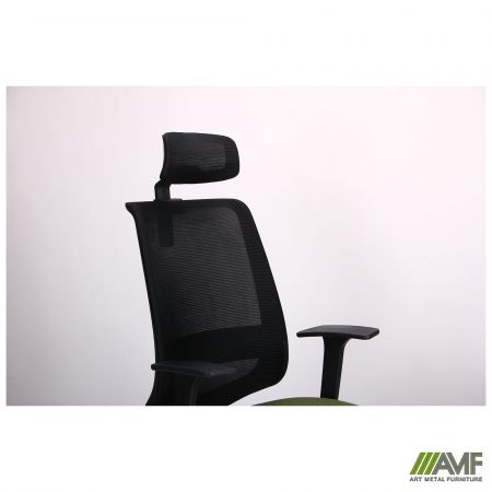 Фото 10 - Кресло Carbon HB черный/зеленый