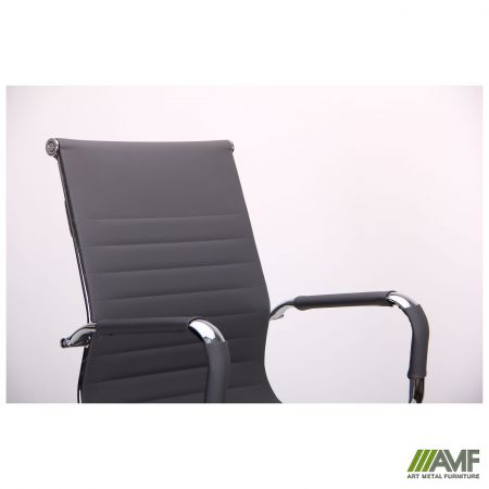 Фото 6 - Кресло Slim LB (XH-632B) серый 