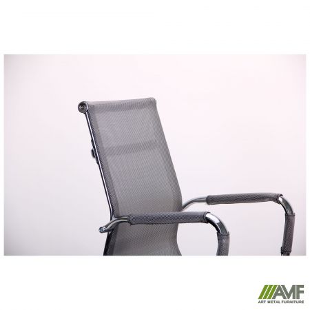 Фото 6 - Кресло Slim Net LB (XH-633B) серый 