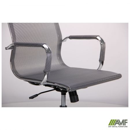 Фото 10 - Кресло Slim Net HB (XH-633) серый 