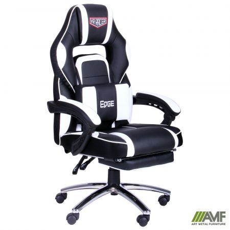 Фото 1 - Кресло VR Racer Edge Omega черный/белый