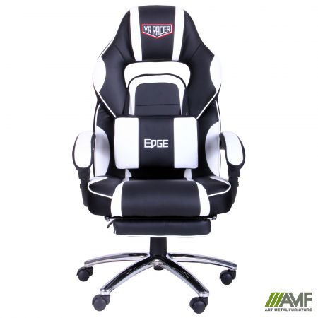 Фото 4 - Кресло VR Racer Edge Omega черный/белый