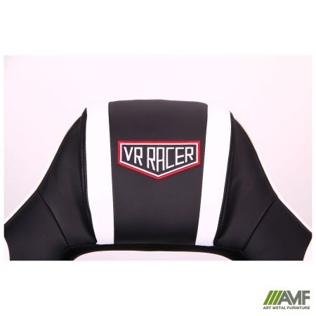 Фото 8 - Кресло VR Racer Edge Omega черный/белый