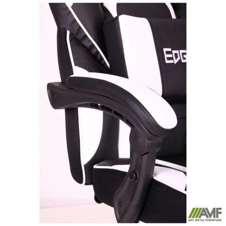 Фото 10 - Кресло VR Racer Edge Omega черный/белый