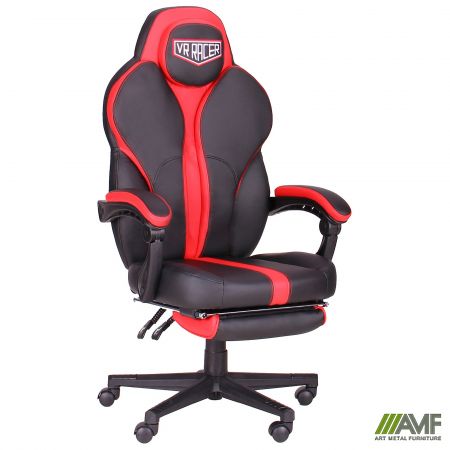 Фото 1 - Кресло VR Racer Edge Iron черный/красный