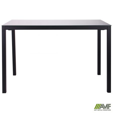 Фото 3 - Стол обеденный Родос DT-101 черный/стекло антрацит