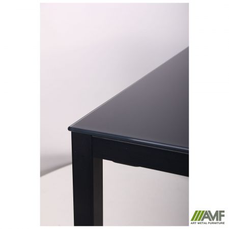 Фото 7 - Стол обеденный Родос DT-101 черный/стекло антрацит