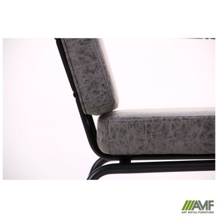 Фото 12 - Кресло Oasis черный / бетон