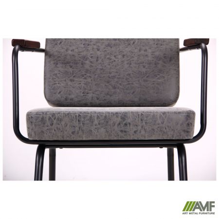 Фото 7 - Кресло Oasis черный / бетон