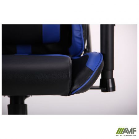 Фото 12 - Кресло VR Racer Dexter Skyline черный/синий