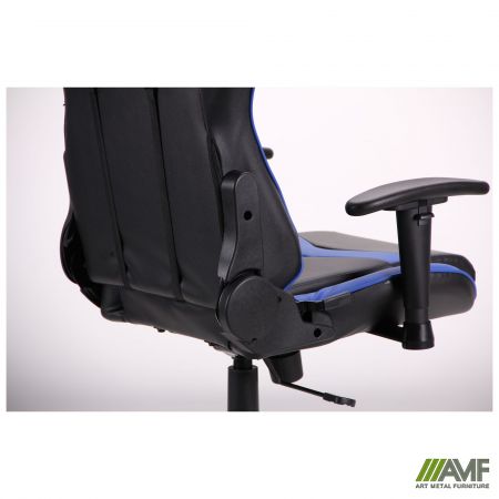Фото 15 - Кресло VR Racer Dexter Skyline черный/синий