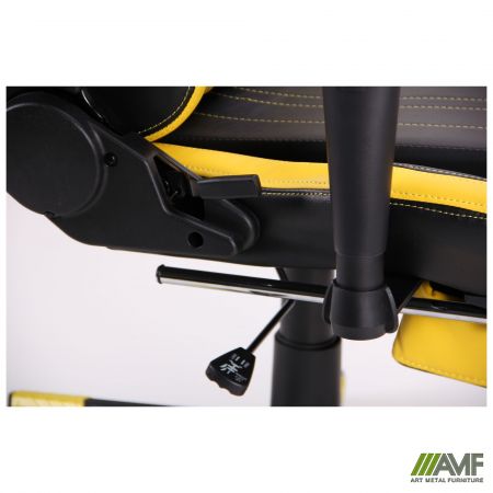 Фото 16 - Кресло VR Racer Dexter Megatron черный/желтый 