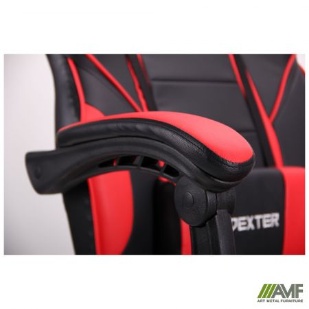 Фото 13 - Кресло VR Racer Dexter Webster черный/красный 