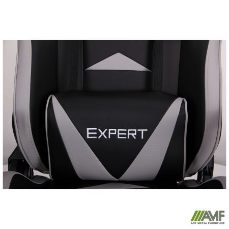 Фото 13 - Кресло VR Racer Expert Wizard черный/серый 