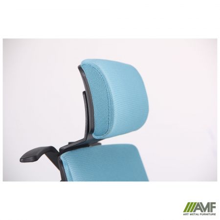 Фото 13 - Кресло Self светло-голубой/серый