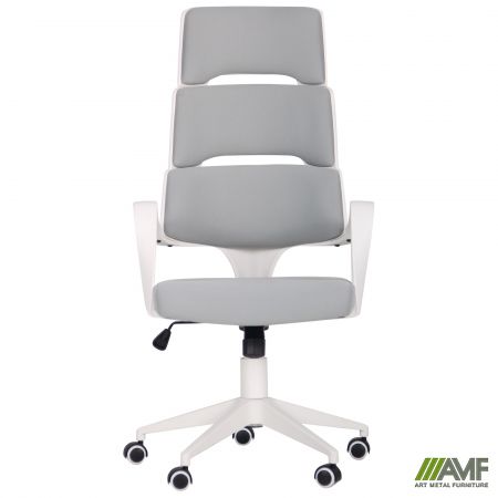 Фото 3 - Кресло Spiral White светло-серый 