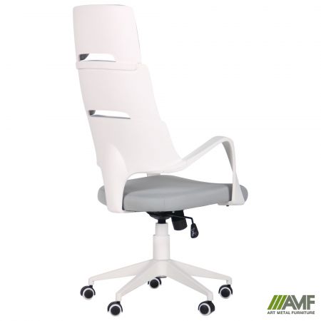Фото 5 - Кресло Spiral White светло-серый