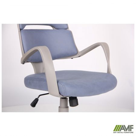 Фото 7 - Кресло Spiral Grey сине-серый 