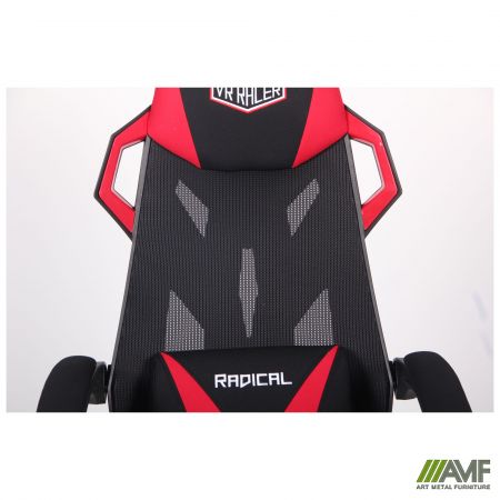 Фото 10 - Кресло VR Racer Radical Taylor черный/красный