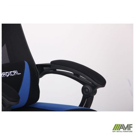 Фото 11 - Кресло VR Racer Radical Garrus черный/синий