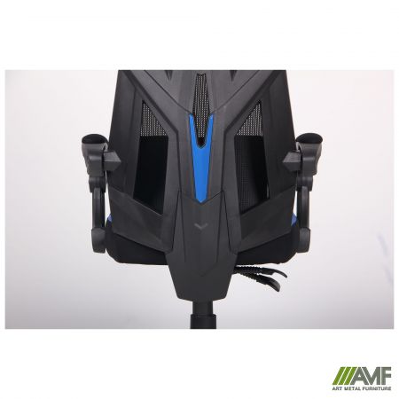 Фото 14 - Кресло VR Racer Radical Garrus черный/синий 