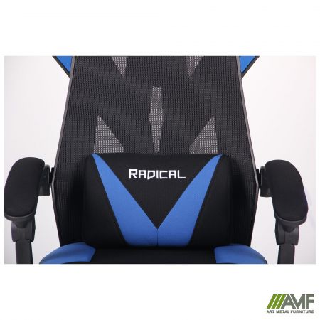 Фото 10 - Кресло VR Racer Radical Garrus черный/синий 