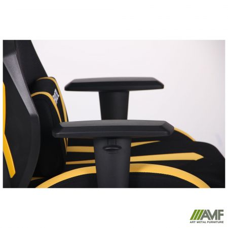 Фото 14 - Кресло VR Racer Radical Wrex черный/желтый 